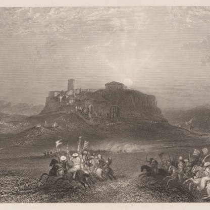 The Acropolis of Athens "The Works of Lord Byron" (London, John Murray, 1832-4)